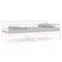 Solid white pine wood sofa bed 90x190 cm by vidaXL, Beds and slatted bases - Ref: Foro24-820368, Price: 101,01 €, Discount: %