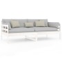 Schlafsofa aus massivem weißem Kiefernholz, 90 x 190 cm von vidaXL, Betten und Lattenroste - Ref: Foro24-820368, Preis: 110,6...
