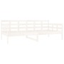 Solid white pine wood sofa bed 90x190 cm by vidaXL, Beds and slatted bases - Ref: Foro24-820368, Price: 110,61 €, Discount: %