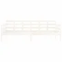 Solid white pine wood sofa bed 90x190 cm by vidaXL, Beds and slatted bases - Ref: Foro24-820368, Price: 101,01 €, Discount: %