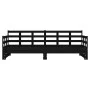 Abnehmbares Schlafsofa aus massivem schwarzem Kiefernholz, 2 x (90 x 200) cm von vidaXL, Betten und Lattenroste - Ref: Foro24...