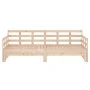 Abnehmbares Schlafsofa aus massivem Kiefernholz 2x(90x200) cm von vidaXL, Betten und Lattenroste - Ref: Foro24-820372, Preis:...