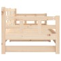 Sofá cama extraíble madera maciza de pino 2x(90x200) cm de vidaXL, Camas y somieres - Ref: Foro24-820372, Precio: 183,40 €, D...