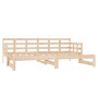 Sofá cama extraíble madera maciza de pino 2x(90x200) cm de vidaXL, Camas y somieres - Ref: Foro24-820372, Precio: 183,40 €, D...