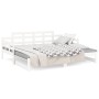 Removable sofa bed solid white pine wood 2x(80x200) cm by vidaXL, Beds and slatted bases - Ref: Foro24-820348, Price: 164,60 ...
