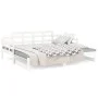 Removable sofa bed solid white pine wood 2x(80x200) cm by vidaXL, Beds and slatted bases - Ref: Foro24-820348, Price: 162,61 ...