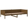 Sofá cama madera maciza de pino marrón miel 80x200 cm de vidaXL, Camas y somieres - Ref: Foro24-820245, Precio: 107,39 €, Des...