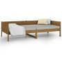 Honey brown solid pine wood sofa bed 80x200 cm by vidaXL, Beds and slatted bases - Ref: Foro24-820245, Price: 107,81 €, Disco...