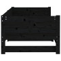 Sofá cama extraíble madera maciza de pino negro 2x(80x200) cm de vidaXL, Camas y somieres - Ref: Foro24-820261, Precio: 206,0...