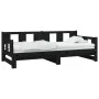 Removable sofa bed solid pine wood 2x(90x190) cm by vidaXL, Beds and slatted bases - Ref: Foro24-820296, Price: 134,82 €, Dis...