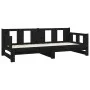 Removable sofa bed solid pine wood 2x(90x190) cm by vidaXL, Beds and slatted bases - Ref: Foro24-820296, Price: 134,82 €, Dis...