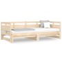 Removable sofa bed solid pine wood 2x(90x200) cm by vidaXL, Beds and slatted bases - Ref: Foro24-820312, Price: 172,27 €, Dis...