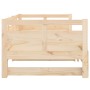 Removable sofa bed solid pine wood 2x(90x200) cm by vidaXL, Beds and slatted bases - Ref: Foro24-820312, Price: 172,27 €, Dis...