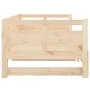 Removable sofa bed solid pine wood 2x(90x200) cm by vidaXL, Beds and slatted bases - Ref: Foro24-820312, Price: 159,77 €, Dis...