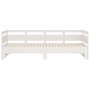 Abnehmbares Schlafsofa aus massivem weißem Kiefernholz, 2 x (90 x 200) cm von vidaXL, Betten und Lattenroste - Ref: Foro24-82...