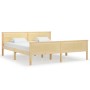 Estructura de cama de madera maciza de pino 180x200 cm de vidaXL, Camas y somieres - Ref: Foro24-322179, Precio: 170,20 €, De...