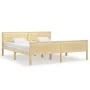 Solid pine wood bed frame 180x200 cm by vidaXL, Beds and slatted bases - Ref: Foro24-322179, Price: 167,68 €, Discount: %