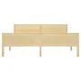 Solid pine wood bed frame 180x200 cm by vidaXL, Beds and slatted bases - Ref: Foro24-322179, Price: 167,68 €, Discount: %