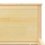 Solid pine wood bed frame 180x200 cm by vidaXL, Beds and slatted bases - Ref: Foro24-322179, Price: 167,68 €, Discount: %