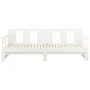Abnehmbares Schlafsofa aus massivem weißem Kiefernholz, 2 x (80 x 200) cm von vidaXL, Betten und Lattenroste - Ref: Foro24-82...