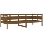 Honey brown solid pine wood sofa bed 80x200 cm by vidaXL, Beds and slatted bases - Ref: Foro24-820305, Price: 103,31 €, Disco...