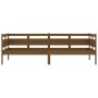 Sofá cama madera maciza de pino marrón miel 80x200 cm de vidaXL, Camas y somieres - Ref: Foro24-820305, Precio: 103,31 €, Des...