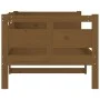 Honey brown solid pine wood sofa bed 80x200 cm by vidaXL, Beds and slatted bases - Ref: Foro24-820305, Price: 102,02 €, Disco...