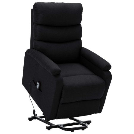 Sillón elevable tela negro