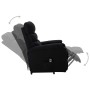 Sillón elevable tela negro