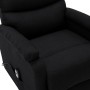 Sillón elevable tela negro