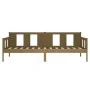 Sofá cama de madera maciza de pino marrón miel 90x190 cm de vidaXL, Camas y somieres - Ref: Foro24-820280, Precio: 106,54 €, ...