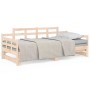 Sofá cama extraíble madera maciza de pino 2x(90x190) cm de vidaXL, Camas y somieres - Ref: Foro24-820352, Precio: 157,69 €, D...