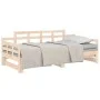 Removable sofa bed solid pine wood 2x(90x190) cm by vidaXL, Beds and slatted bases - Ref: Foro24-820352, Price: 147,05 €, Dis...