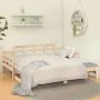 Removable sofa bed solid pine wood 2x(90x190) cm by vidaXL, Beds and slatted bases - Ref: Foro24-820352, Price: 147,05 €, Dis...