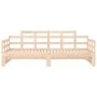 Removable sofa bed solid pine wood 2x(90x190) cm by vidaXL, Beds and slatted bases - Ref: Foro24-820352, Price: 147,05 €, Dis...