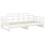 Removable sofa bed solid white pine wood 2x(90x190) cm by vidaXL, Beds and slatted bases - Ref: Foro24-820353, Price: 171,26 ...