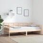 Solid pine wood sofa bed 90x190 cm by vidaXL, Beds and slatted bases - Ref: Foro24-820367, Price: 94,74 €, Discount: %