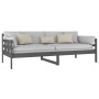 Schlafsofa aus massivem, grauem Kiefernholz, 90 x 200 cm von vidaXL, Betten und Lattenroste - Ref: Foro24-820359, Preis: 128,...