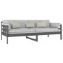 Schlafsofa aus massivem, grauem Kiefernholz, 90 x 200 cm von vidaXL, Betten und Lattenroste - Ref: Foro24-820359, Preis: 125,...