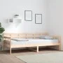Solid pine wood sofa bed 90x200 cm by vidaXL, Beds and slatted bases - Ref: Foro24-820357, Price: 106,02 €, Discount: %
