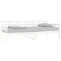 Solid white pine wood sofa bed 90x200 cm by vidaXL, Beds and slatted bases - Ref: Foro24-820358, Price: 127,98 €, Discount: %