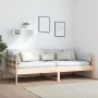 Solid pine wood sofa bed 90x200 cm by vidaXL, Beds and slatted bases - Ref: Foro24-820357, Price: 106,02 €, Discount: %