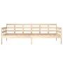 Solid pine wood sofa bed 90x200 cm by vidaXL, Beds and slatted bases - Ref: Foro24-820357, Price: 106,02 €, Discount: %