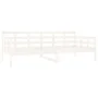 Solid white pine wood sofa bed 90x200 cm by vidaXL, Beds and slatted bases - Ref: Foro24-820358, Price: 127,98 €, Discount: %
