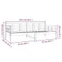 Solid pine wood sofa bed 90x200 cm by vidaXL, Beds and slatted bases - Ref: Foro24-820357, Price: 106,02 €, Discount: %