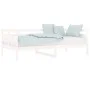 Solid white pine wood sofa bed 90x190 cm by vidaXL, Beds and slatted bases - Ref: Foro24-820308, Price: 112,60 €, Discount: %