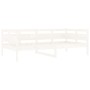 Solid white pine wood sofa bed 90x190 cm by vidaXL, Beds and slatted bases - Ref: Foro24-820308, Price: 114,03 €, Discount: %