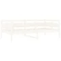 Solid white pine wood sofa bed 90x190 cm by vidaXL, Beds and slatted bases - Ref: Foro24-820308, Price: 112,60 €, Discount: %