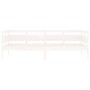Solid white pine wood sofa bed 90x190 cm by vidaXL, Beds and slatted bases - Ref: Foro24-820308, Price: 114,03 €, Discount: %