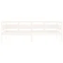 Solid white pine wood sofa bed 90x190 cm by vidaXL, Beds and slatted bases - Ref: Foro24-820308, Price: 112,60 €, Discount: %